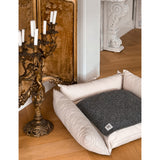 St Pia large cotton-blend pet blanket, UK version