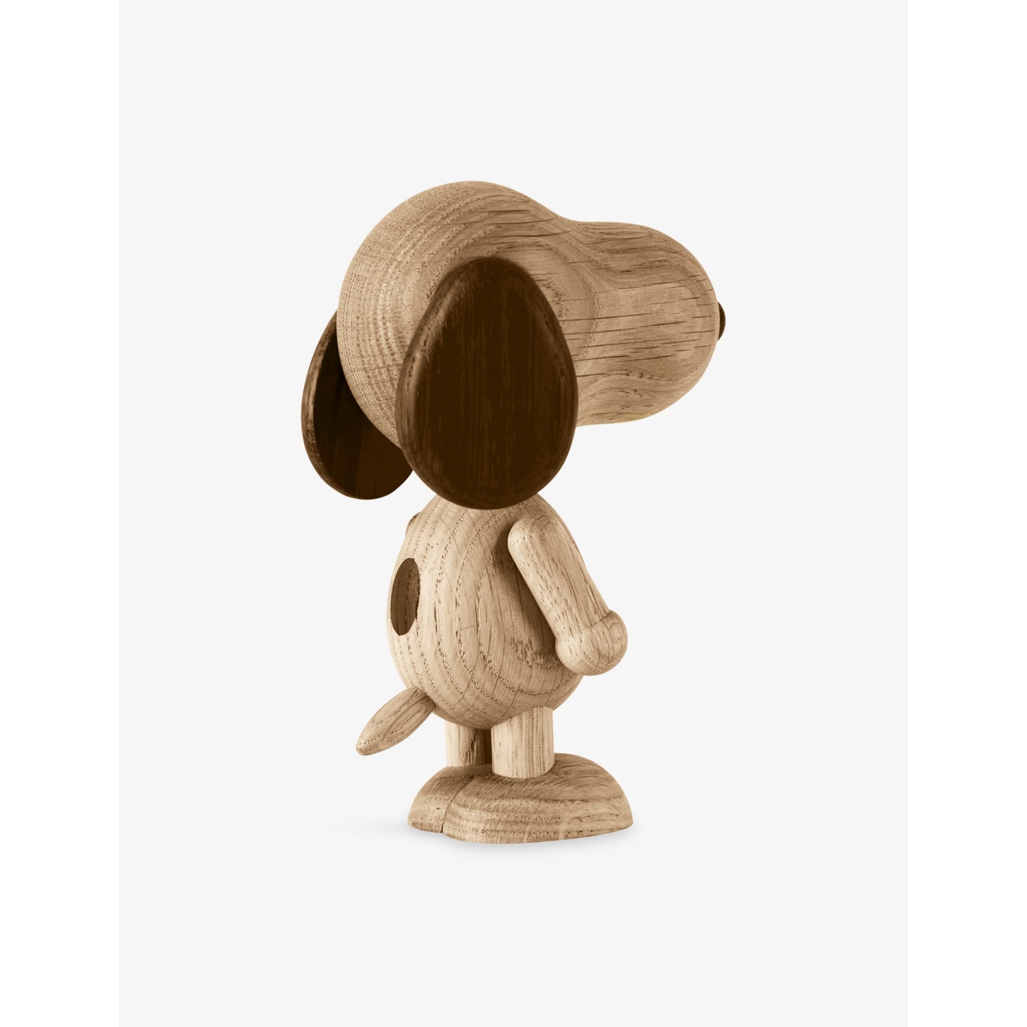 Peanuts x Snoopy large smoked-oak figurine 22cm (British brand)