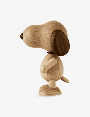 Peanuts x Snoopy large smoked-oak figurine 22cm (British brand)