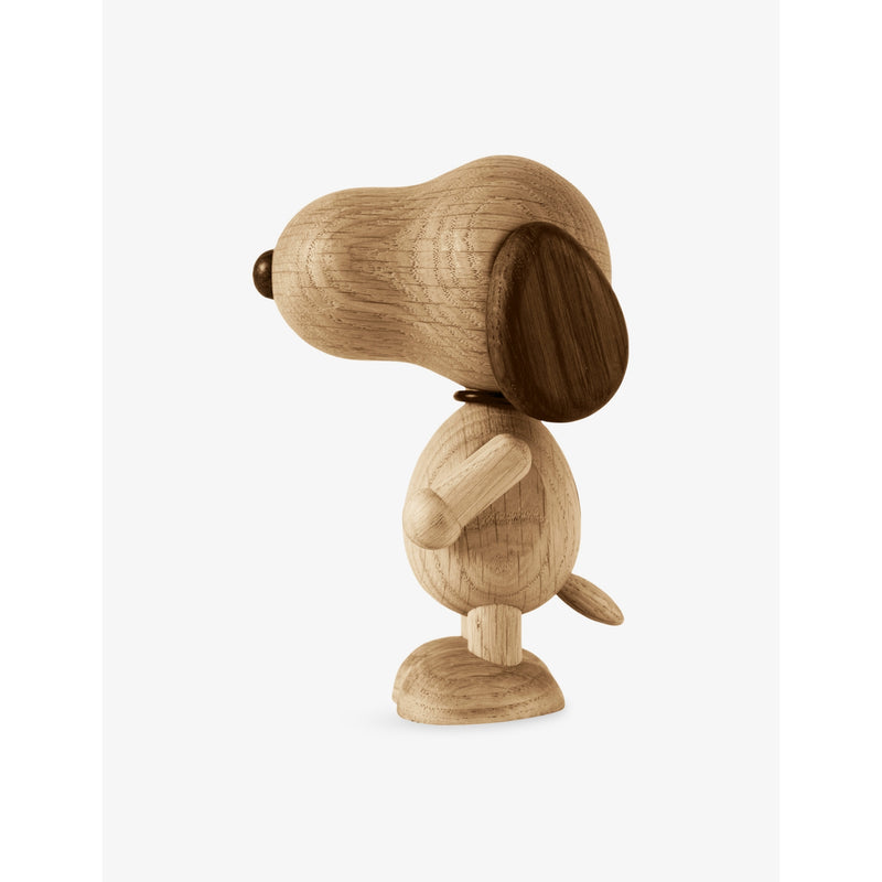 Peanuts x Snoopy large smoked-oak figurine 22cm (British brand)
