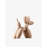 Balloon D'og large oak dog figurine 30cm, imported from the UK