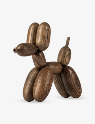 Boyhood Balloon D'og small smoked-oak figurine 13cm, imported from the UK