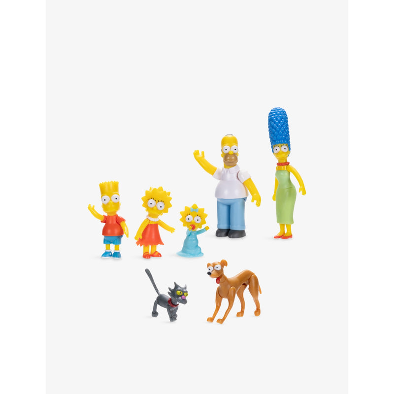 The Simpsons family mini figure set 7cm (British brand)