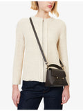 Strathberry Mosaic Nano leather top handle bag (British brand)