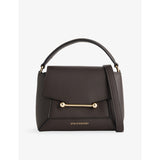 Strathberry Mosaic Nano leather top handle bag (British brand)
