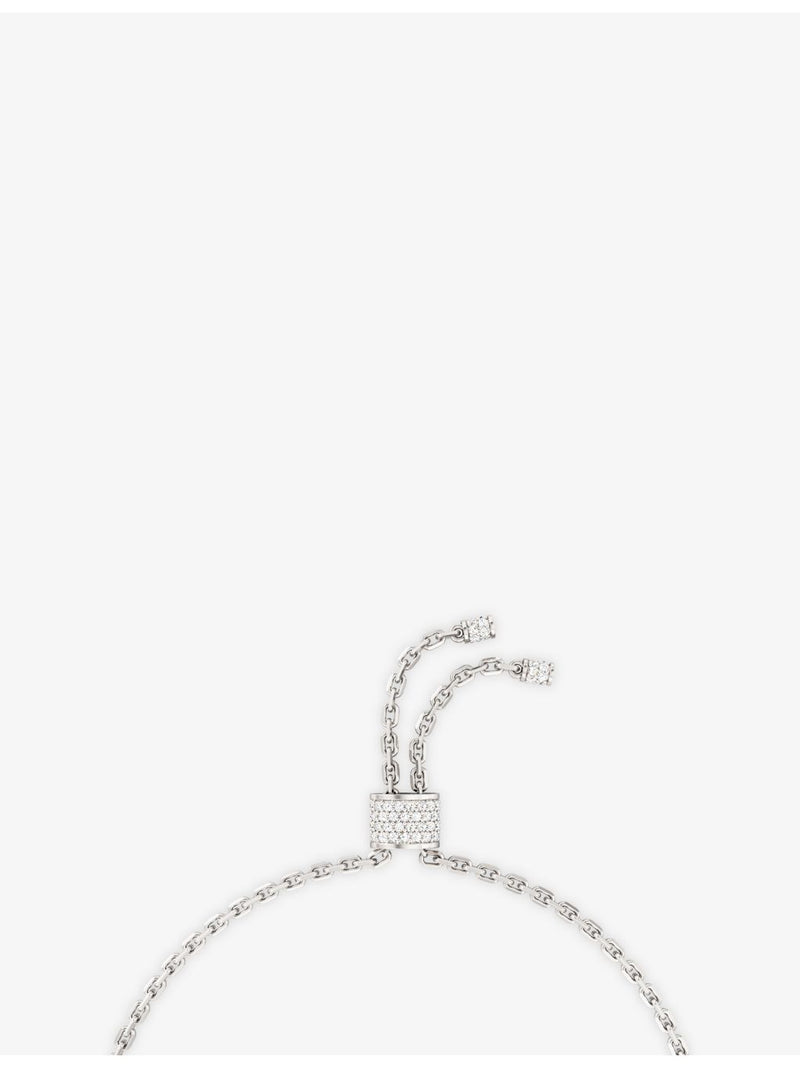 Phoria sterling silver topaz hand chain, UK version