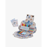 Bluey 50-piece art compendium kit with paints and carry case - British product