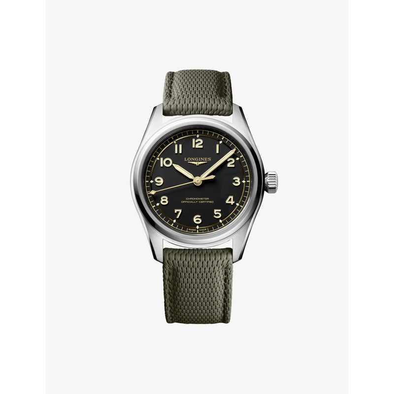 Longines Spirit Pilot stainless steel automatic watch 39mm - British product