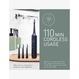 Panasonic fine head toothbrush replacement 4-pack (British brand)