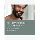 Panasonic fine head toothbrush replacement 4-pack (British brand)