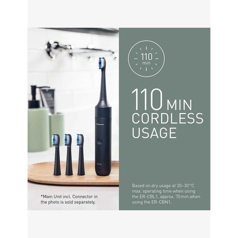 Panasonic toothbrush heads replacement 4-pack multi-fit - British product