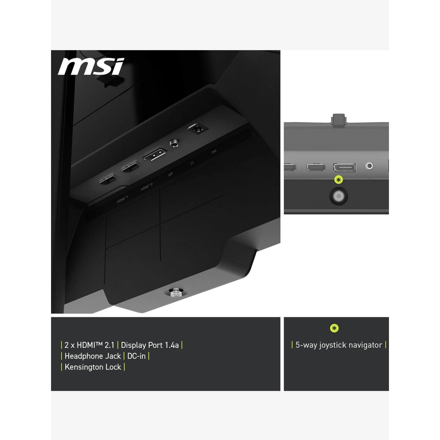 MSI MAG 274QPF X30MV gaming monitor 27 inch (British brand)