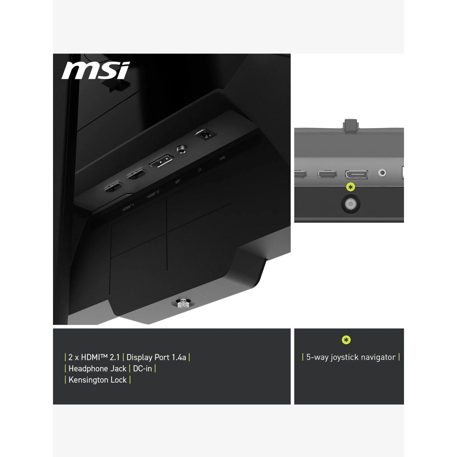 MSI MPG 272URX QD-OLED 26.5 inch 4K gaming monitor - British product
