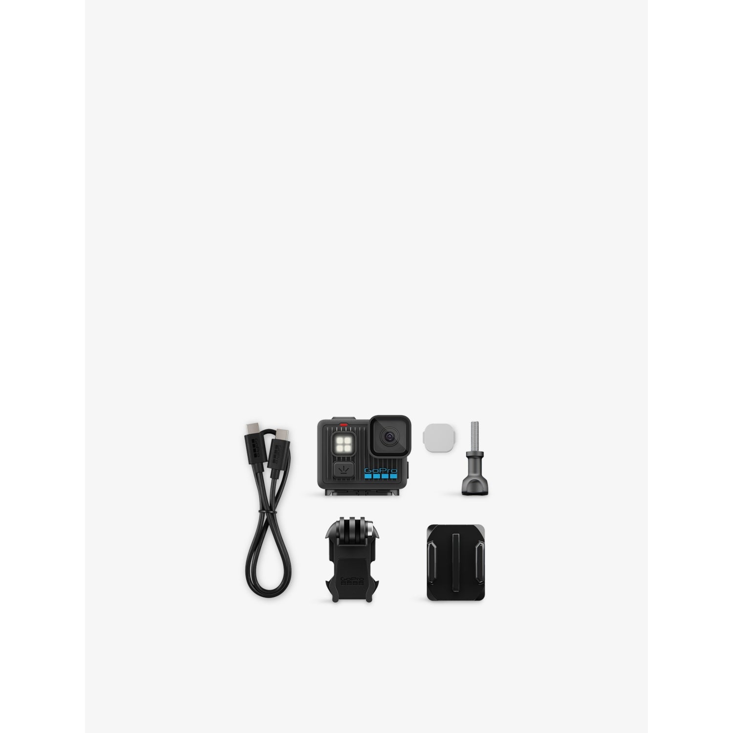GoPro Lit Hero action camera with built-in light - British product