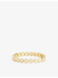 Lisa Gozlan Happy Face cubic zirconia bracelet 7in - British product