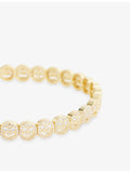 Lisa Gozlan Happy Face cubic zirconia bracelet 7in, imported from the UK