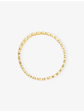 Lisa Gozlan Happy Face cubic zirconia bracelet 7in, imported from the UK