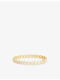 Lisa Gozlan Happy Face cubic zirconia bracelet 7in, imported from the UK