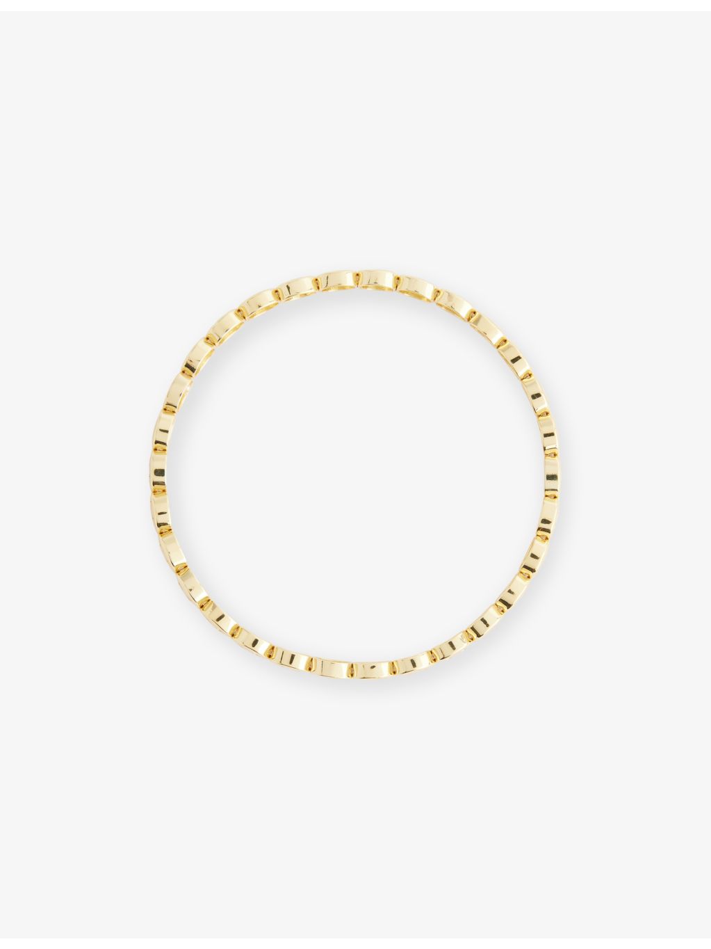 Lisa Gozlan happy face gold-plated brass bracelet, imported from the UK