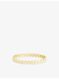 Lisa Gozlan happy face gold-plated brass bracelet, imported from the UK