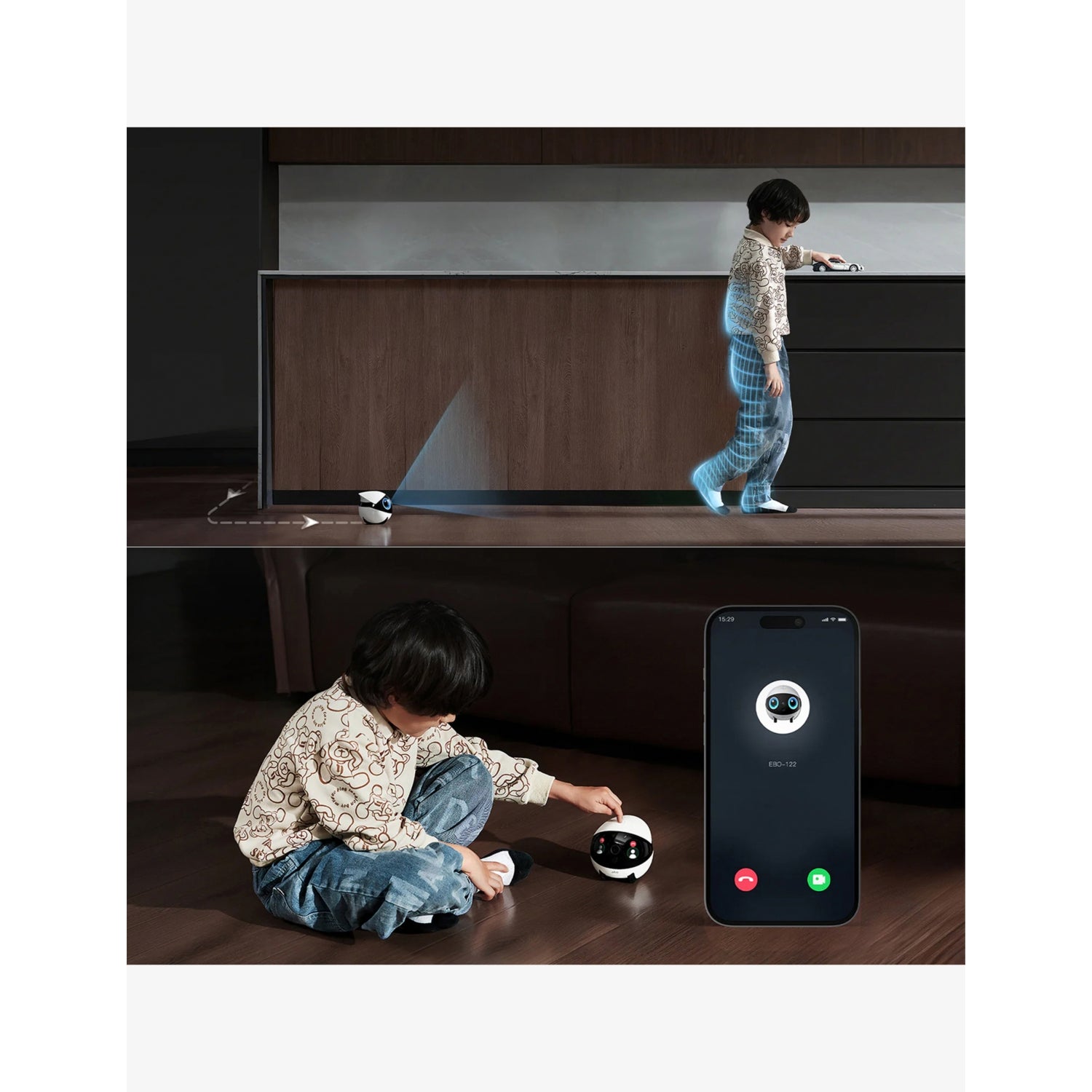 techBAR EBO Air 2 AI companion robot (British brand)