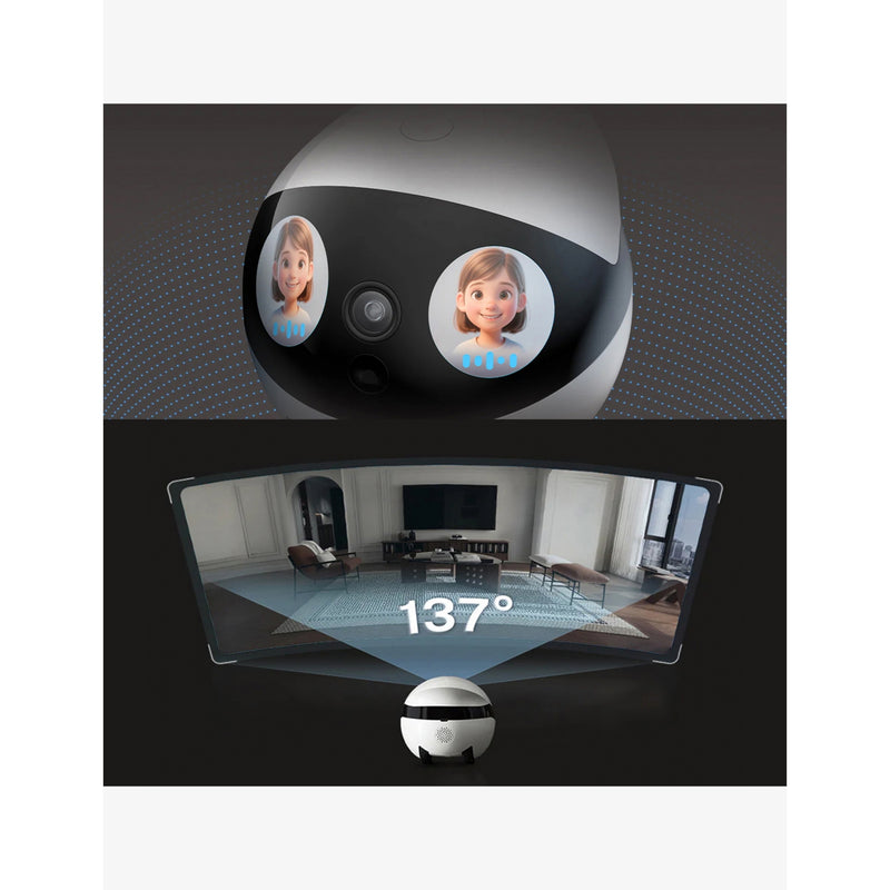 techBAR EBO Air 2 AI companion robot (British brand)