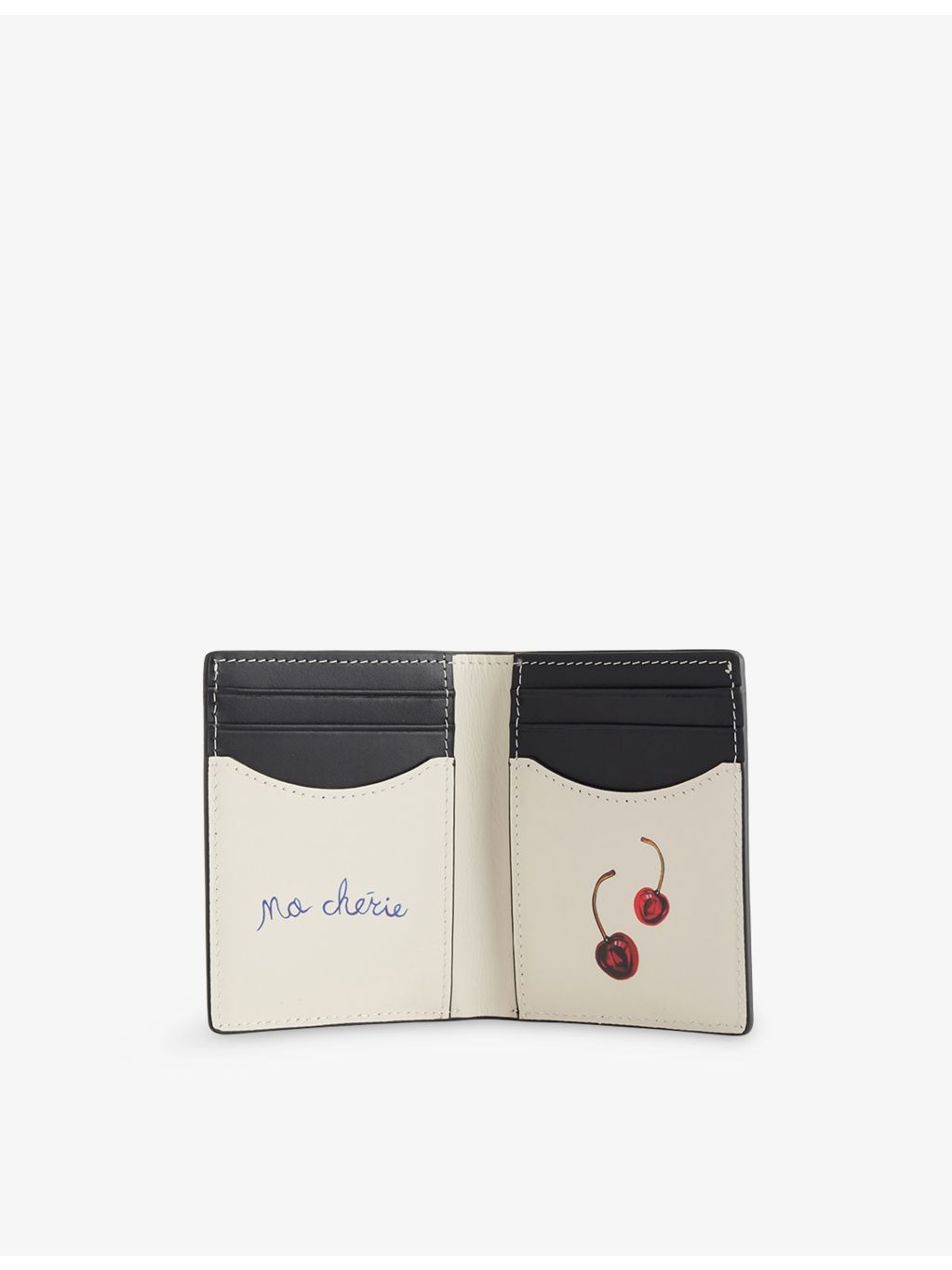 Duke + Dexter Cherry Leather Wallet, UK version