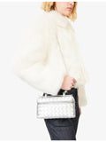 Bottega Veneta small lamb leather crossbody bag, imported from the UK