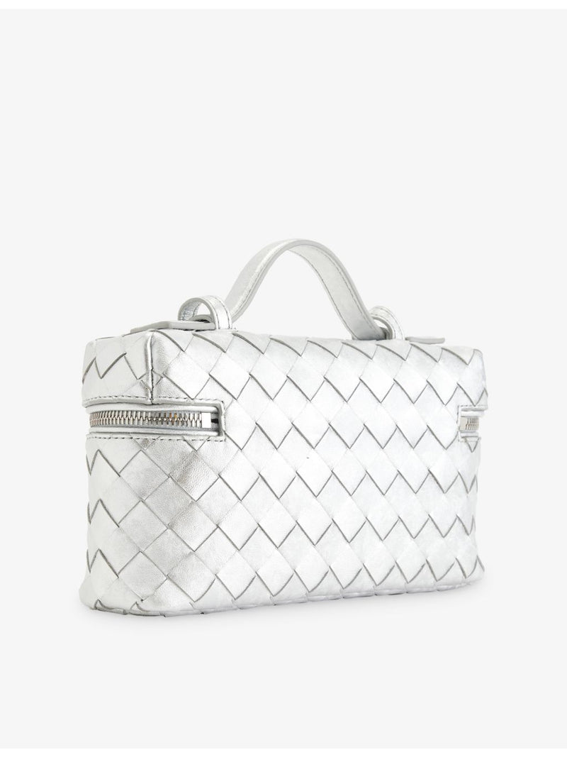 Bottega Veneta small lamb leather crossbody bag, imported from the UK
