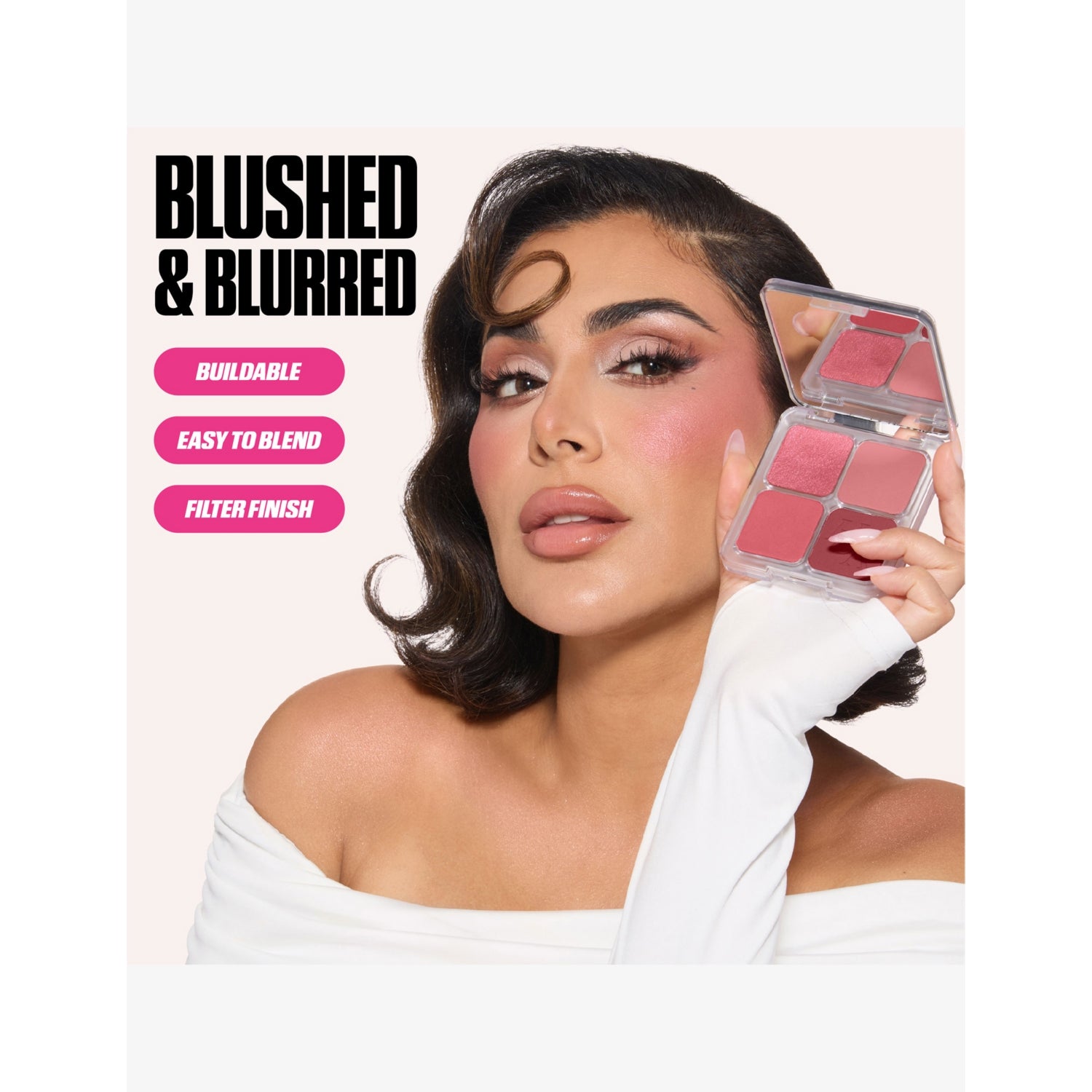 Huda Beauty Blush Filter palette 7.5g, UK version