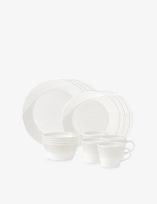 Royal Doulton 1815 Pure porcelain dinner set 16-piece, imported from the UK
