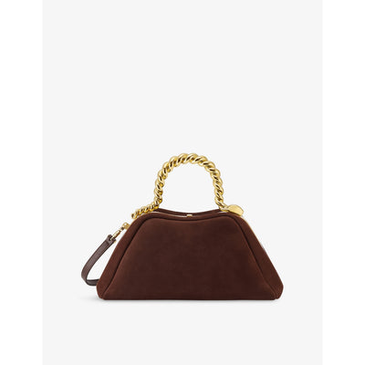 selfridges Geraldine Guyot x Bvlgari Serpentine Mini Leather Top Handle Bag- Buy online at McGrocer
