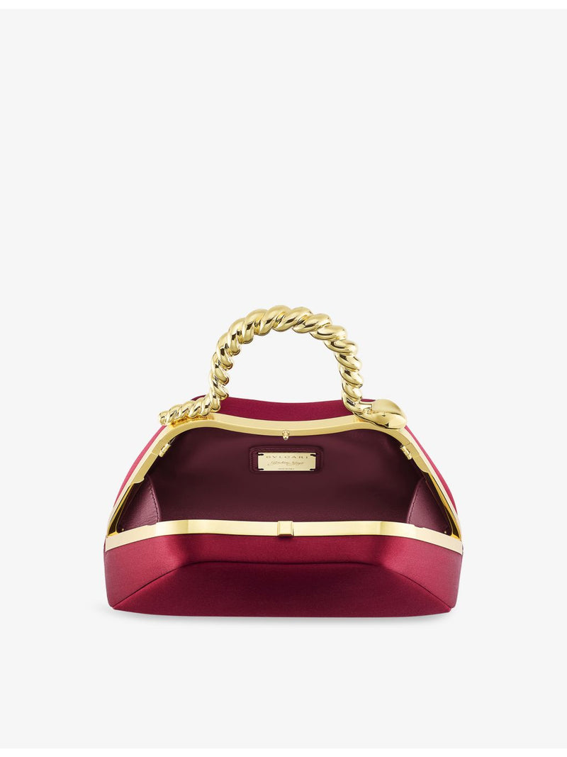 Bvlgari Serpentine Mini Satin Bag 21x12x8cm - British product