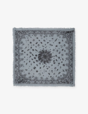 Zadig&Voltaire cashmere bandana scarf 90cm - British product