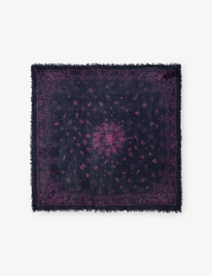 Zadig&Voltaire cashmere bandana scarf 90cm - British product