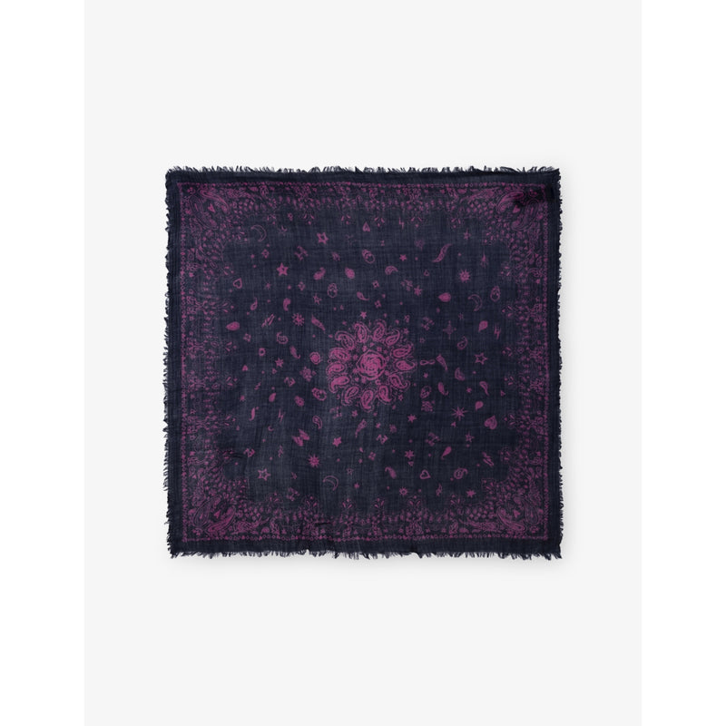 Zadig&Voltaire Nuage Cashmere Bandana Scarf