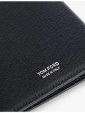 Tom Ford bi-fold grained leather wallet with card slots - British product