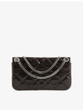 Zadig&Voltaire Rock II patent-leather clutch bag, quilted, imported from the UK