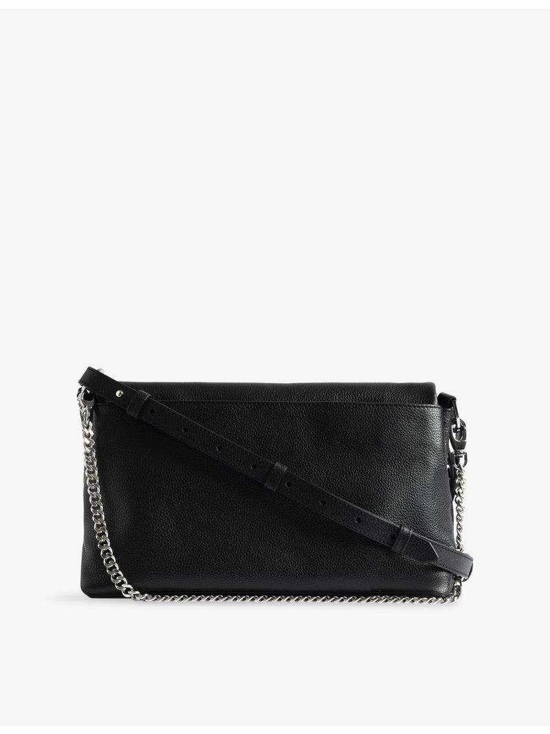 Zadig Voltaire Rocky II graffiti leather cross-body bag, UK version