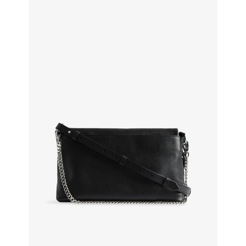 Zadig Voltaire Rocky II graffiti leather cross-body bag, UK version