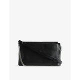 Zadig Voltaire Rocky II graffiti leather cross-body bag, UK version