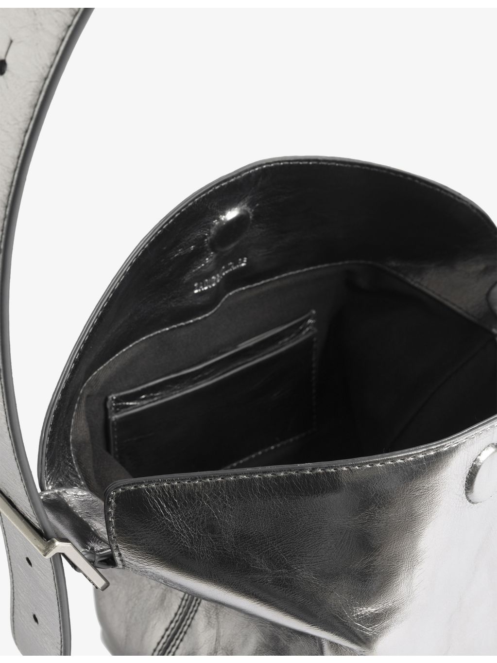Zadig&Voltaire Baby Jane metallic leather shoulder bag - British product
