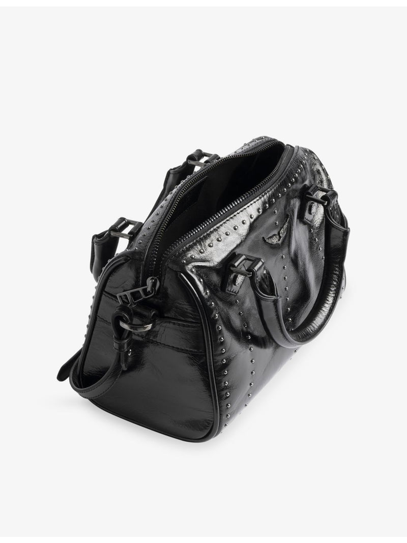 Zadig&Voltaire Sunny XS stud-embellished leather top-handle bag, UK version