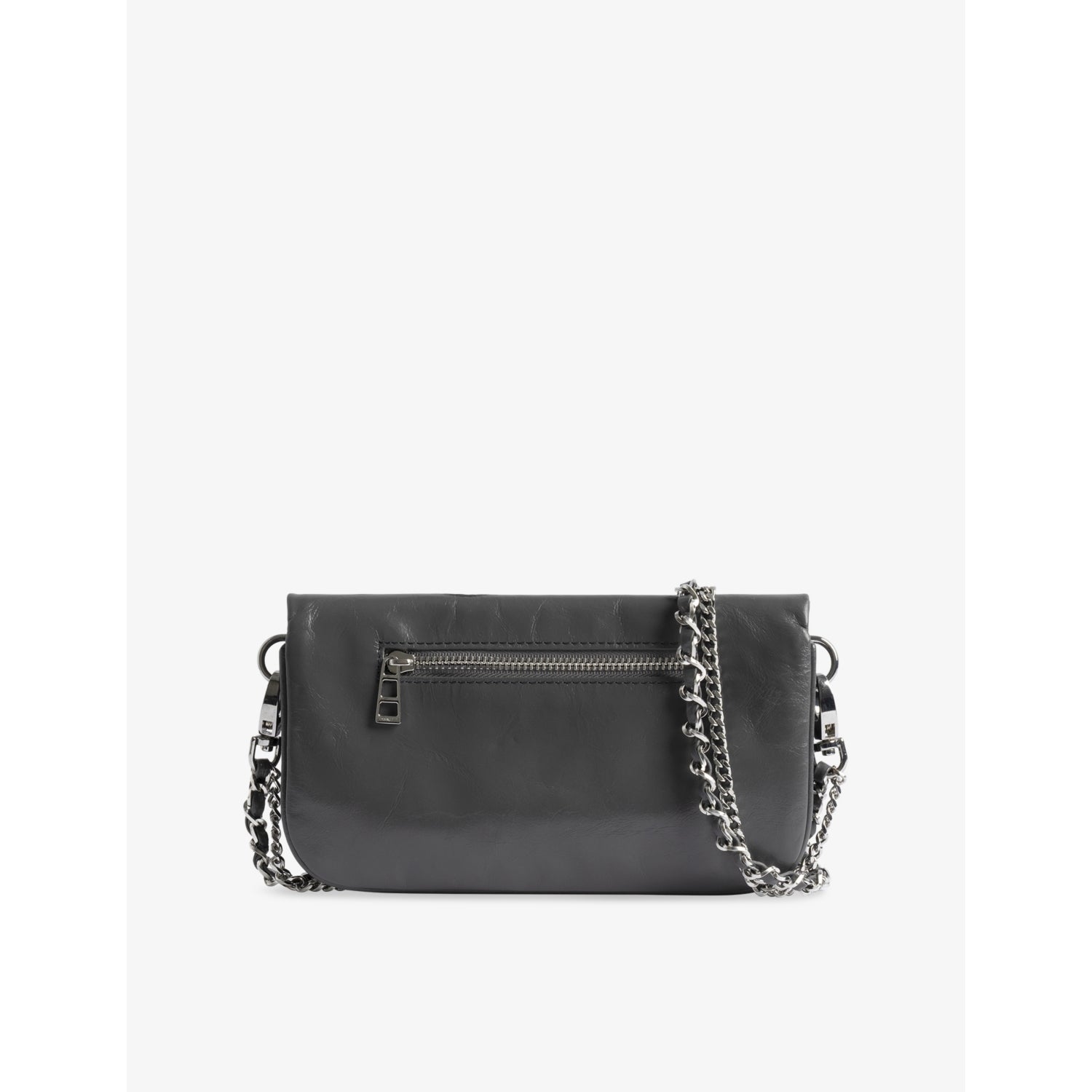Zadig Voltaire Rock Nano leather clutch bag (British brand)