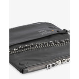 Zadig Voltaire Rock Nano leather clutch bag (British brand)