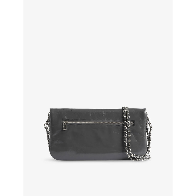 Zadig&Voltaire Rock Humberto leather clutch bag, imported from the UK
