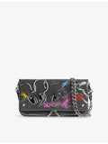 Zadig&Voltaire Rock Humberto leather clutch bag, imported from the UK