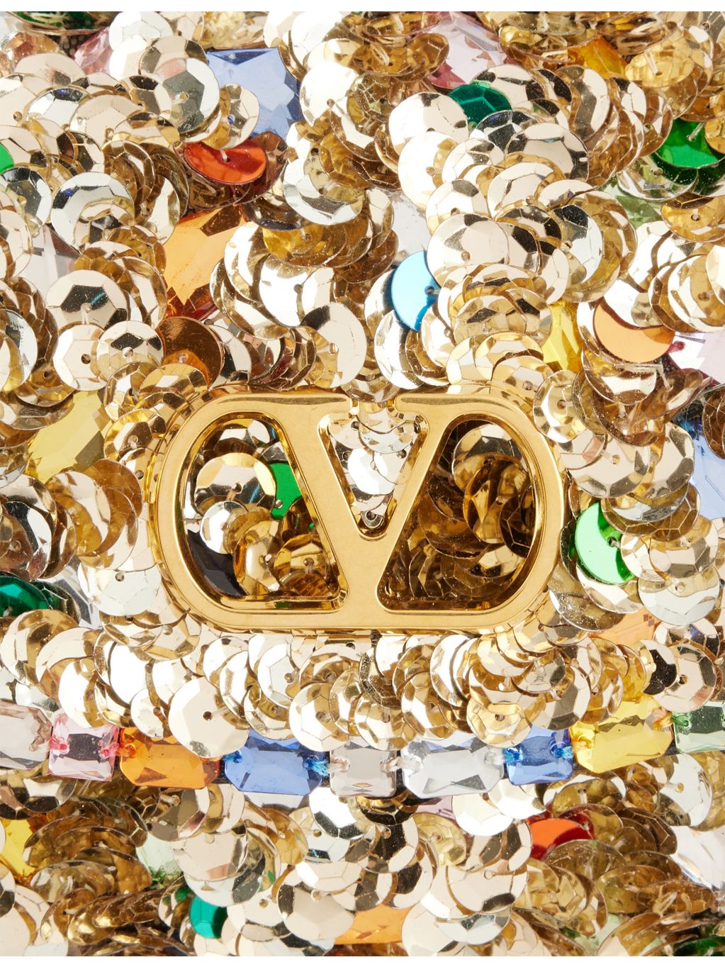 Valentino Garavani sequin-embellished shoulder bag - British product