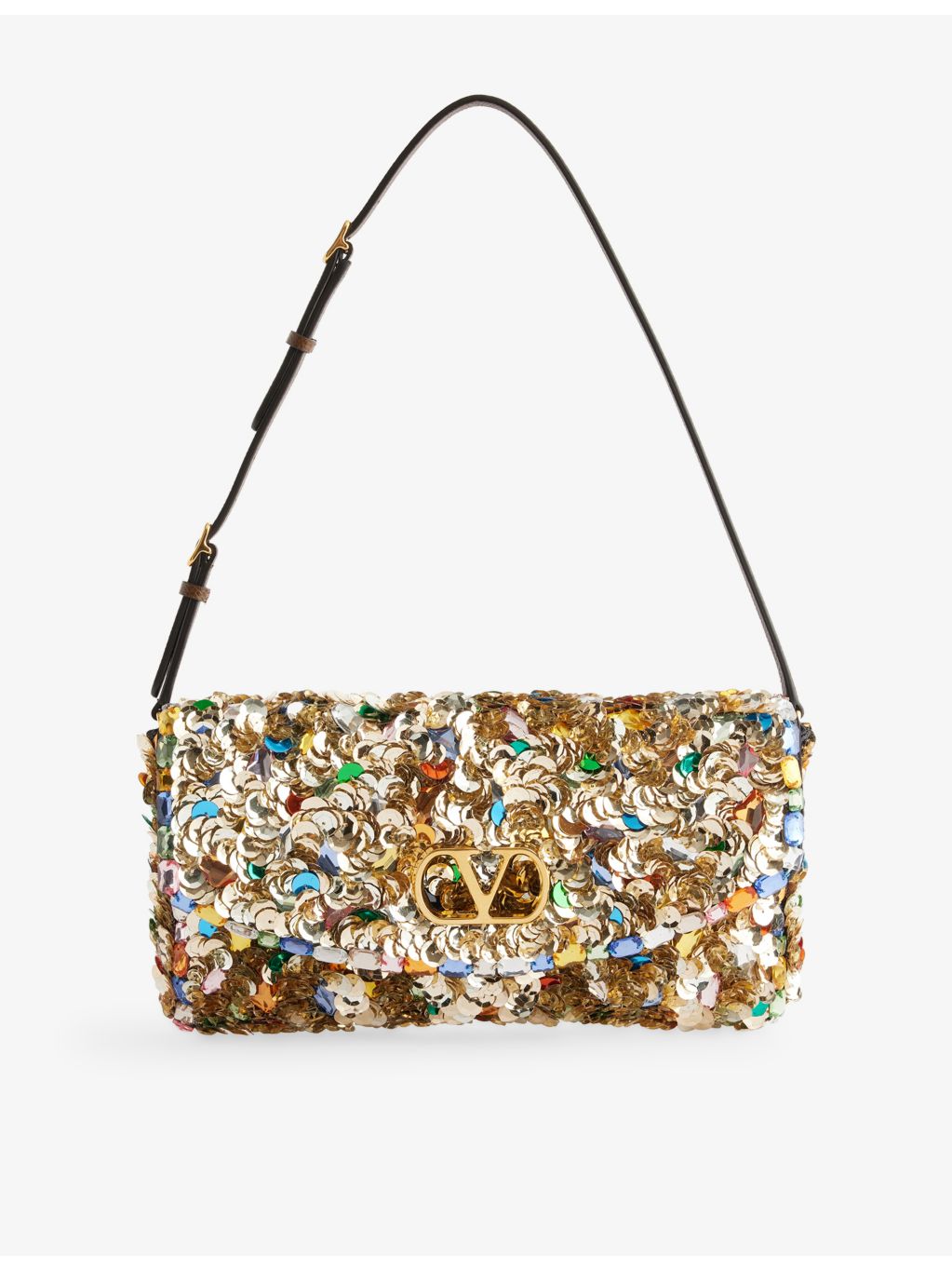 Valentino Garavani sequin-embellished shoulder bag - British product