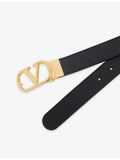 Valentino Garavani VLogo reversible leather belt 3cm (British brand)